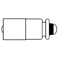 VCC 1512145W Single Color Based LEDs White Clear Midget Groove Based