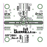 Guerrilla RF GRF2080-EVB RF Amplifier Evaluation board for GRF2080