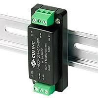 CUI Inc PYB20-Q48-D12-DIN Isolated Isolated DC-DC Cnvrt