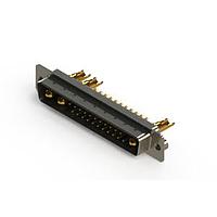EDAC 627-25W3622-3T2 Mixed Contact D-Sub Connectors Vertical Combo Dsub