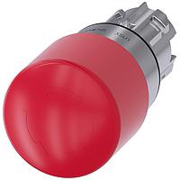SIEMENS A6X30139007 Mushroom EM. STOP MUSHROOM PUSHBUTTON. 30MM. RED
