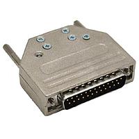 MH Connectors MHDTZI09-K Two Piece Backshell MHDTZI09-K, Double Clamp Hood