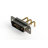 EDAC 629-3WK3250-1N1 Mixed Contact D-Sub Connectors Right-angle Power Combo D-Sub Connector