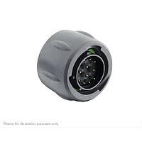 Eaton Souriau-Sunbank UTSX614E12P Plugs Plug, without backshell, with 12 male solder contacts, IP68/69K in unmated conditions