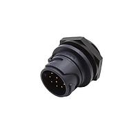 Bulgin PXP4012/10P Connectors Front Panel Mounting Connector - 10 Contacts - Plug