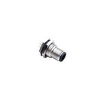 Amphenol LTW MSDS-04PMMP-SF8002 Sensor Cables / Actuator Cables M12 Circular Metric Connector, D Code, Metal, 4A, 04 pins, Male Connector, Male Contact, Hexagonal, M16*1.5, Screw Thread, PCB 180 , Receptacle, Front Fastened, Panel Thickness 4.5, IP68 / IP69K