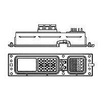 AMP Connectors - TE Connectivity 1883150-2 Rack & Panel Connectors A600 SZ 2 RCPT F36/BLNK/59