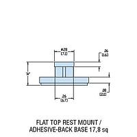 Heyco 10811F PCB Support HPSB-08M-19A2-AB NATURAL
