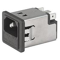 Schurter 5200.1043.1 Inlets SNAP-IN 1-POLE 6A