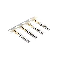 Amphenol SINE Systems SS24W2G30 Contacts Socket Contact, Stamped, Gold 30u",  Wire Range .14-.25mm ,  26-24 AWG, with 3 tangs. 3,000 pcs. Reel