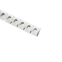 HellermannTyton 161-64416 Spiral Wraps Helawrap, HWPP25, 1" (25mm) Dia, PP, White, 100 ft/reel