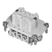 Amphenol Tuchel C146-10B006-002-1 Inserts Socket Insert 6 Way Heavy Mate