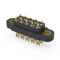 Mill-Max 869-22-010-00-011101 Spring-Loaded 10Pin DoubleRow Spring Loaded Header4-40