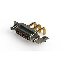 EDAC 630-3W3-250-2T5 Mixed Contact D-Sub Connectors Right-angle Power Combo D-Sub Connector