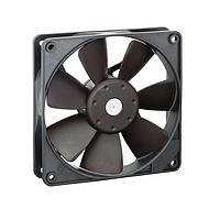 ebm-papst 4412FML Axial Fan DC Tubeaxial Fan, 119x119x25mm, 12VDC, 67CFM, 2W, 32dBA, 1950RPM, Ball Bearing