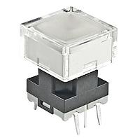 NKK Switches JB15HBPC-JB Tactile Switches SPST OFF-(ON) RD/WHT