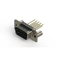 EDAC 627-M09-323-LT3 D-Sub Connectors - Standard Density Vertical Machined D-Sub Connectors