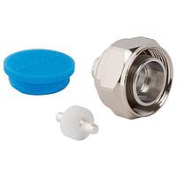 Amphenol RF 431-124P-52S Connectors .250" Semi-Rigid Straight Plug 50 Ohm