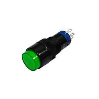 Adam Tech SW-PB5-AA2BG112V-IP40-8 Industrial Switches INDUSTRITAL PUSHBUTTON SWITCH, 1