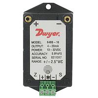 Dwyer 648B-01 Differential Pressure Transmitters – ± 0.4% to ± 0.8% Accuracy, 0.1-25 inH2O (Differential, 0.1 inH₂O, Barbed Fitting, 3/16 in)