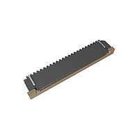 Amphenol FCI SFW22R-4STE1LF Board Mount 1.00mm Flex Connector, SFW-R series, 22 Position, Top side Contact, Side Entry Surface Mount ZIF Connector, Lead Free, with Cable Lock.