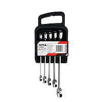 Yato YT-02064 Combination ratchet wrench set 5pcs 10-15mm