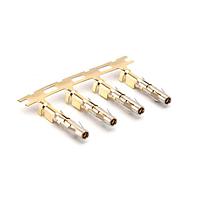 Amphenol SINE Systems SS16M2G15 Contacts Socket Contact, Stamped, Size 16, Gold 15u" over Nickel, Wire Range .75-1.5mm , 18-16 AWG, with 3 Tangs. 3,000 pcs. Reel