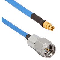 Amphenol SV Microwave 7029-4051 RF Cable Assemblies FLCA  SMA  -SMPM SP-SJ 250MM