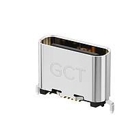 GCT (Global Connector Technology) USB4235-03-C PCB Top Mount USB2.0 Gen 2 Type-C Receptacle, 16Pin, Vert, SMT, PCB Top Mount, Height 6.5mm
