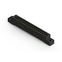 EDAC 357-015-521-102 With Flanges 15P .156" x .200" BLACK