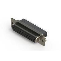 EDAC 628-025-321-052 D-Sub Connectors - Standard Density Vertical Metal Body D-Sub Connector