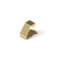 Wurth Elektronik 78631452535 Fingerstock Gaskets WE-SCFA Cntact Fnger 4.5 x 2.5 x 3.5mm