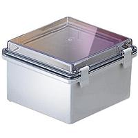 Bud Industries NBB-10263 Industrial Enclosures NEMA Box ABS Poly Blend (11.3 X 7.5 X 5.5 In)