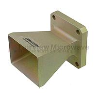 Fairview SMW90AN001 WR-90 Standard Waveguide Horn With Flange and 10 dB Typical Gain Operating From 8.2 GHz to 12.4 GHz Frequency Range