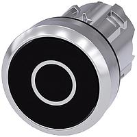 SIEMENS A6X30140607 Flat Button PUSHBUTTON. BLACK