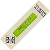 Matrix Orbital BLK202A PC Bay Inserts, LCD Characters Yel/Grn Background Black Text
