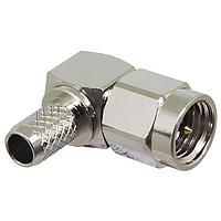 Linx Technologies - TE Connectivity CONSMA012-R58 Connectors SMA Mal R Angle Cbl End Crimp-RG-58 Cbl