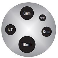 PRESYS IN1E Insert head for TA-1200P (1 x 4mm, 1 x 6mm, 1 x 1/4", 1 x 8mm, 1 x 10mm)