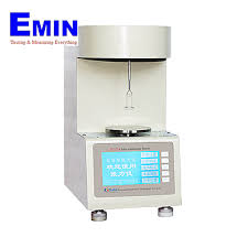 Laboratory calibration service for a surface determination tension meter