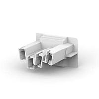 AMP Connectors - TE Connectivity 1969201-2 Wire Housings 250 FASTON HSG.,REC.,4 POS,NATRUAL